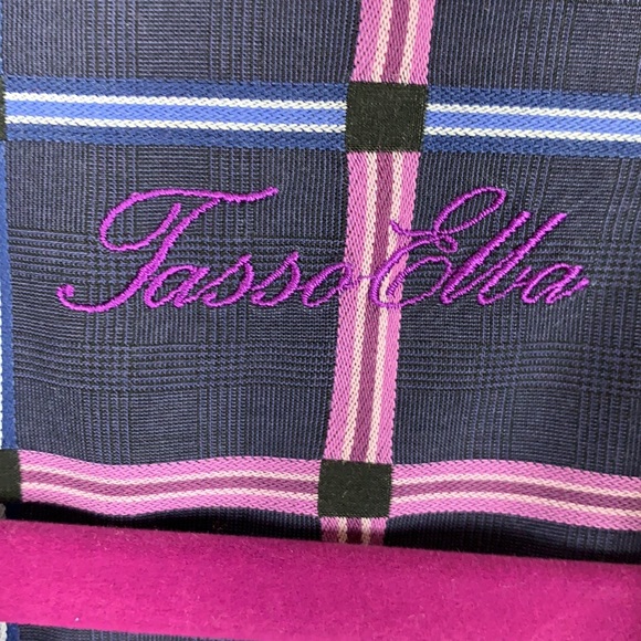 Tasso Elba navy blue long sleeved shirt size 3XLT - Picture 4 of 8